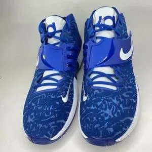 Nike | Shoes | Nike Mens Kd 4 Tb Rush Blue White Basketball  display picture 2